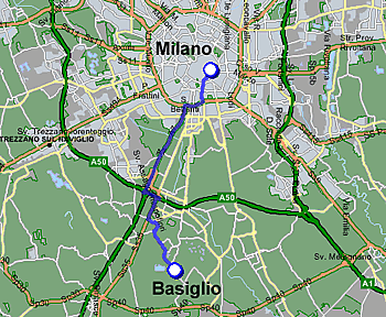 Clicca per ingrandire la mappa Milano Sud