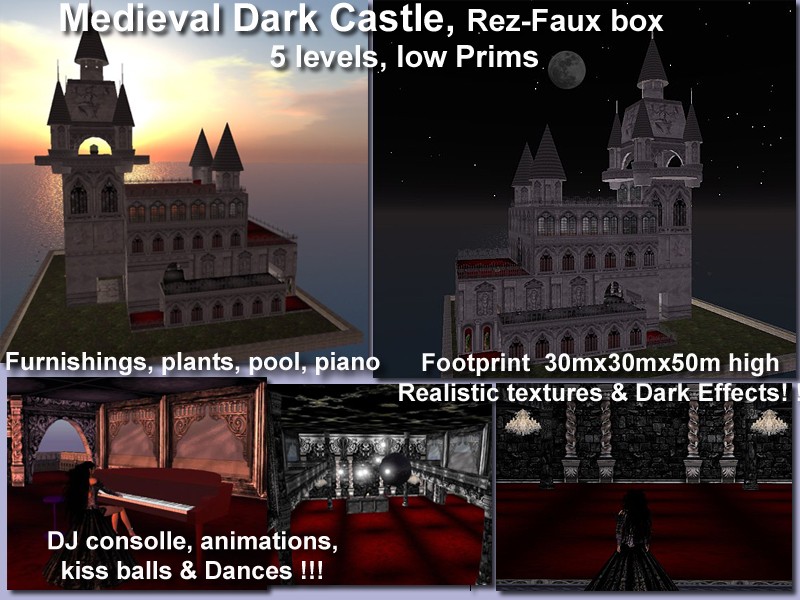 Medieval Dark Castle - Rezz box 