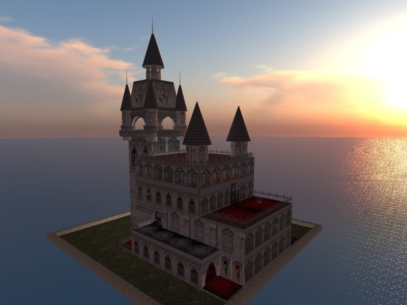 Medieval Dark Castle: day view